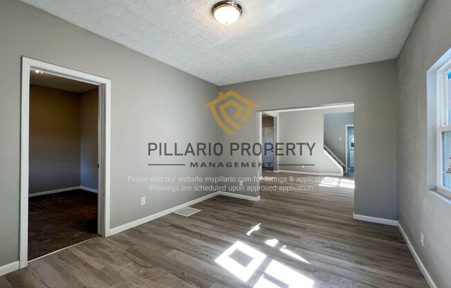 Newly Renovated, 3 Bedroom, 1 Bathroom Home Available NOW!