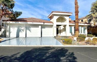 Beautiful Summerlin home in a gated community.