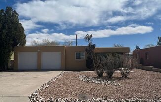 Nice 3 bedroom 1 3/4 Bath 2 Car Garage with large front and back yard!