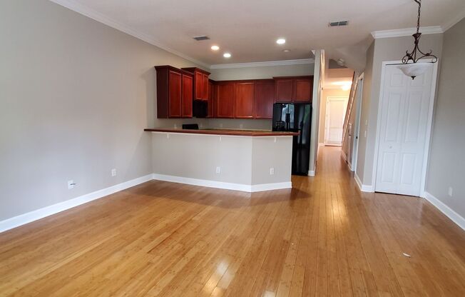 College Park Townhouse with Private Backyard Space and a Single Car Garage