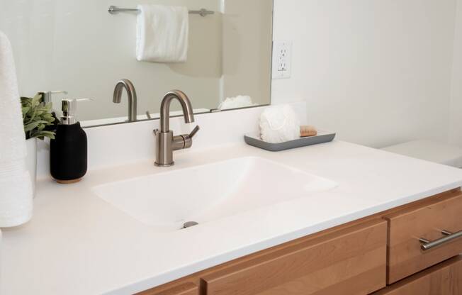 Bathroom at 700 Central Apartments, Minneapolis, MN, 55414