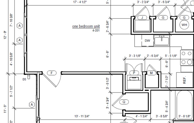 1 bed, 1 bath, 675 sqft, $1,160, Unit X201