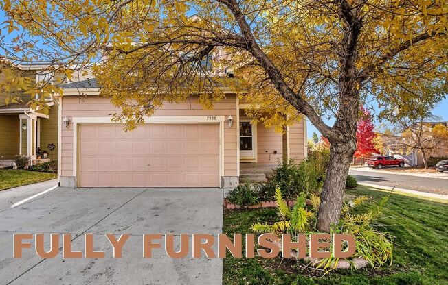 Fully furnished 3 Bedroom Single Family Home in Denver