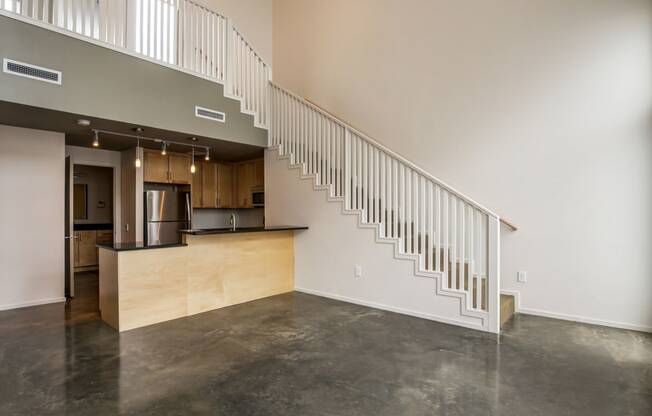 Stairway at 2100 Acklen Flats, Nashville