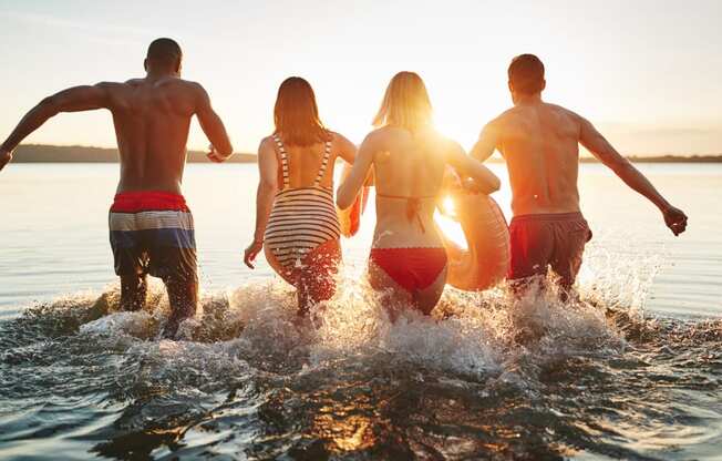 Friends Enjoying In A Sea at The Crest at Acworth, Acworth, GA, 30102
