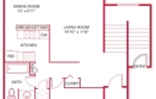 1 bed, 1 bath, 1,011 sqft, $1,174