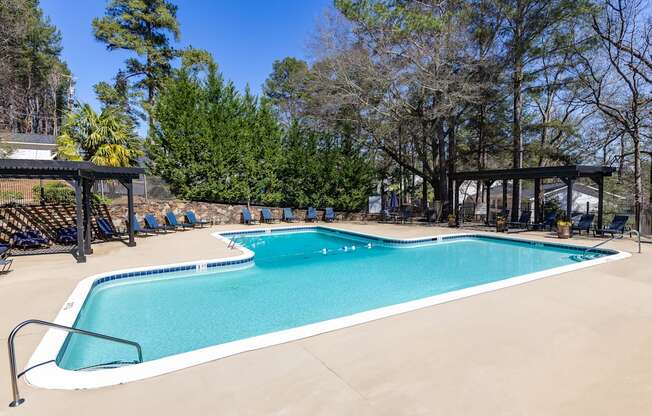 take a dip in our resort style pool