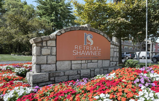 The Retreat Of Shawnee Monument Sign