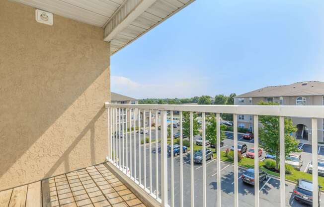 Sandstone Heights Apartments Studio Balcony