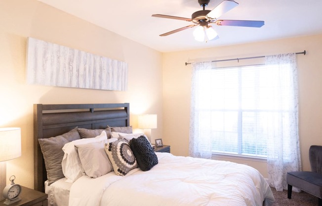 Bedroom at Cypress Pointe Apartments in Orange Park, FL