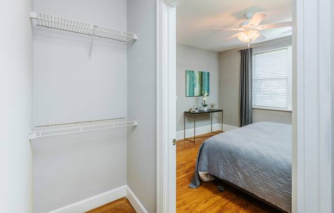 Hayes House large walk-in closets