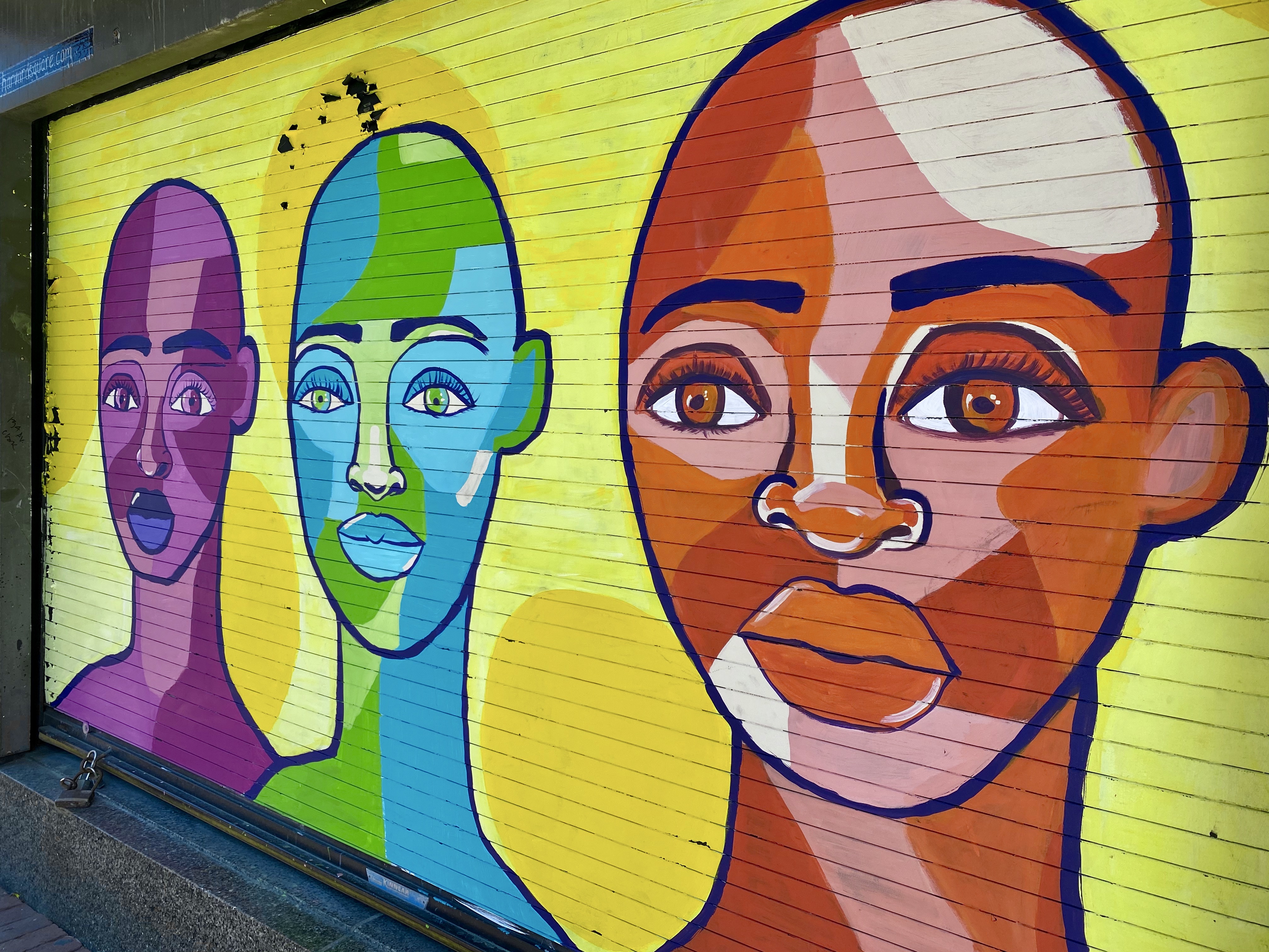 Harvard News Stand Mural 