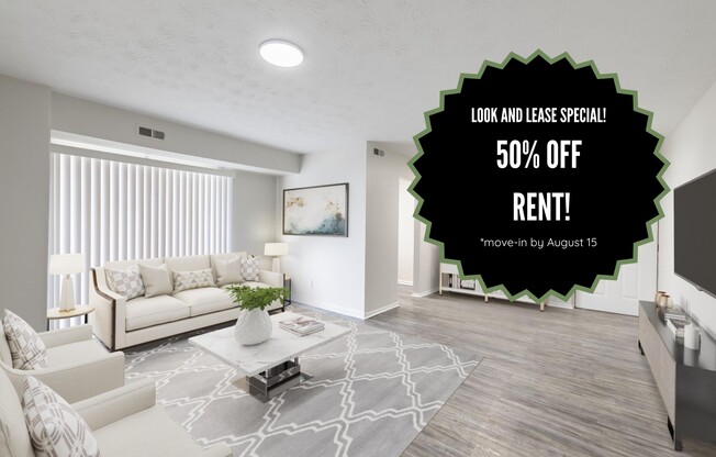 Transform your lifestyle at Prime Hamburg Apartments. Enjoy spacious living areas filled with natural light and sleek finishes. Limited-time offer: 50% off rent! Don't miss out—schedule a tour today and make this space your new home!