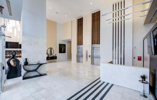 Modern Lobby Entrance
