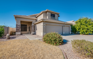 4 Bedroom + 3 Bathroom + 3 Car Garage + Private Pool in Lake Community in Tempe