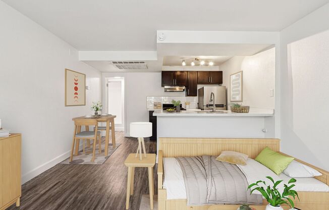 Studio, 1 bath, 383 sqft, $1,000, Unit 1056