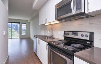 Kitchen with Stainless Steel Appliances