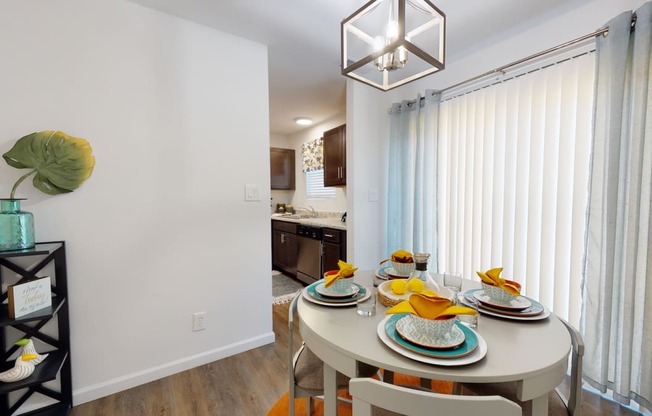 Dining Area at Coldwater Flats, Evansville