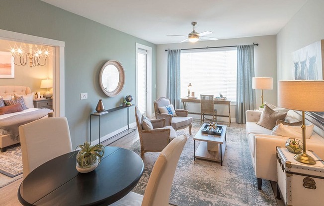 Spacious Living Areas at Parc at White Rock Luxury Apartments in Dallas TX