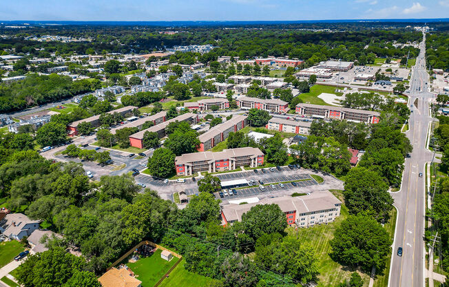 Aerial View of Retreat of Shawnee