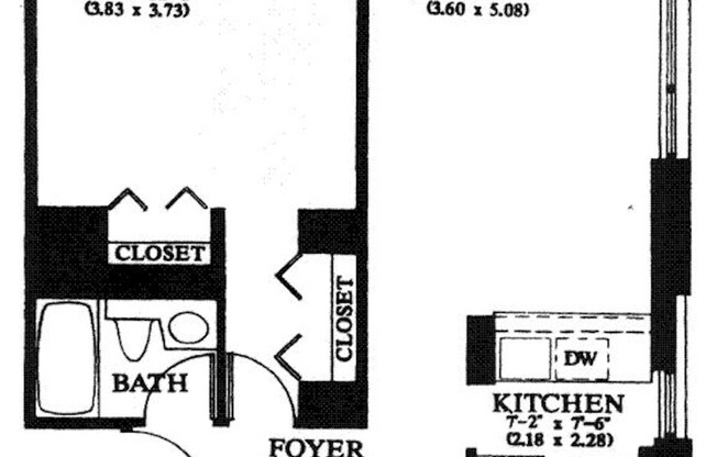 1 bed, 1 bath, 602 sqft, $4,250, Unit 18I