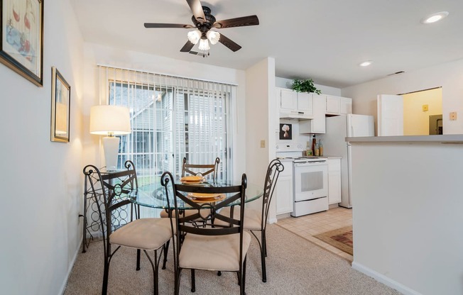 camden place apartments dining area
