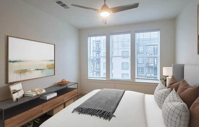 Bedroom with Hard Surface Flooring