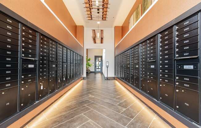 a view of the inside of a locker room at a winery