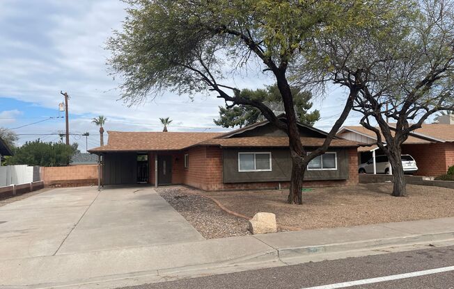 Scottsdale Single Level 3 Bedroom House With Private Pool! NO HOA & Pool Service Included!