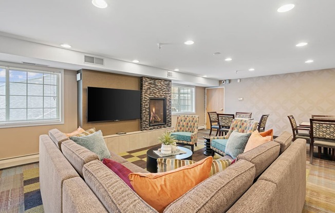 Party Room at The Preserve at Commerce Apartments in Rogers, MN 55374