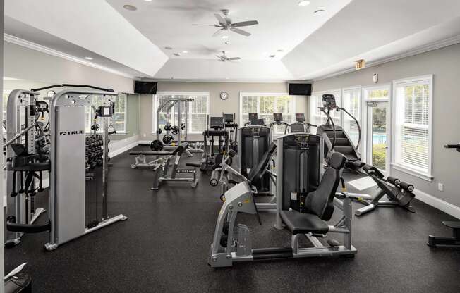 State-Of-The-Art Gym And Spin Studio at Abberly Green Apartment Homes, Mooresville, NC, 28117