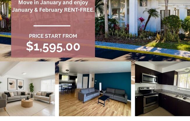 3 beds, 2 baths, 1,205 sqft, $2,275, Unit 061