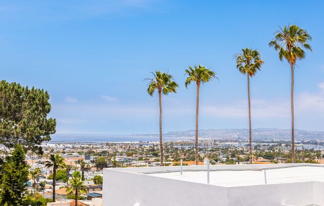 Contemporary 3 Bedroom/2 Bath Home With Ocean Views in Ocean Beach!