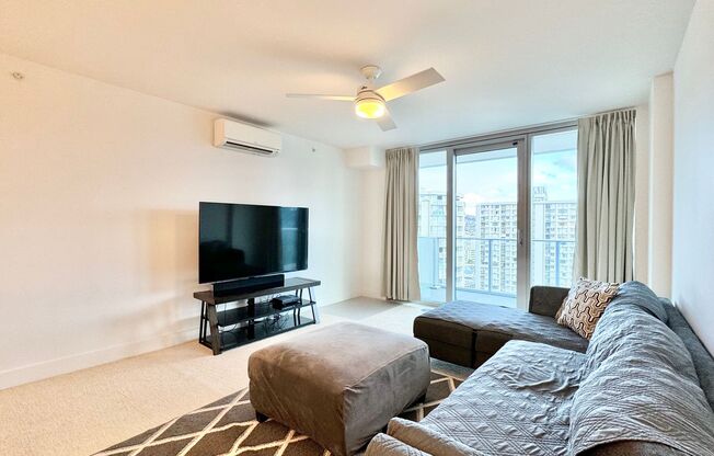 AVAILABLE NOW!! FURNISHED 1 Bedroom, 1 Bath condo unit at Azure Ala Moana