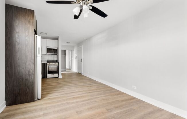 Studio, 1 bath, 250 sqft, $1,425, Unit 1D