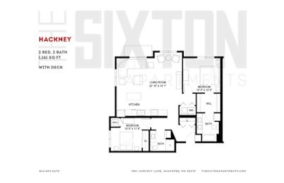 2 beds, 2 baths, 1,161 sqft, $1,970