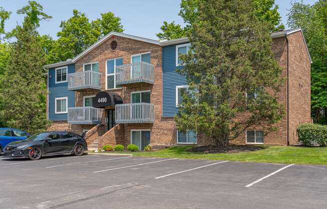 our apartments offer a parking lot for your car