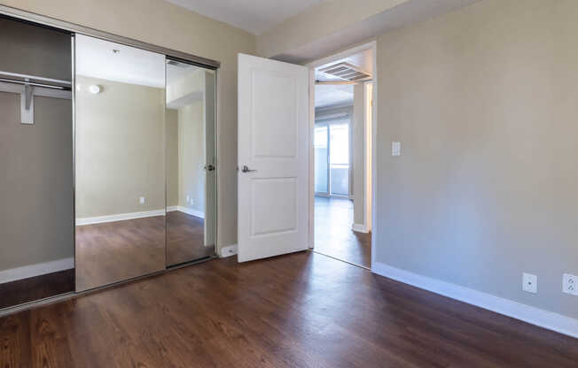 Bedroom with Hard Surface Flooring