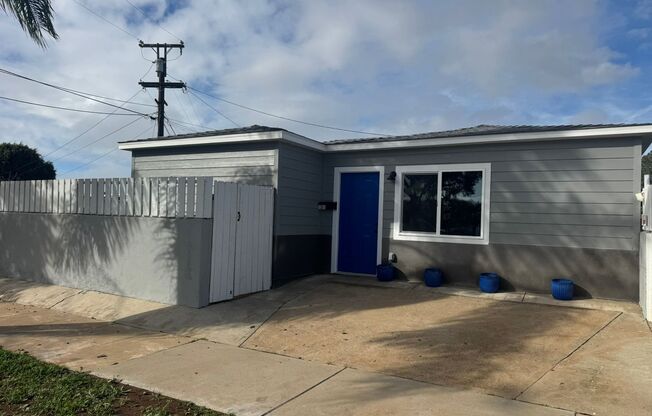 Modern & Newly Renovated 2-Bed, 1-Bath Unit in National City!