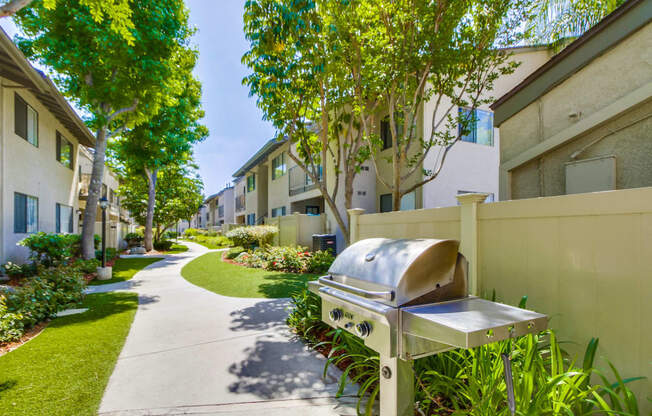 Harbor Cliff Apartments Walkway