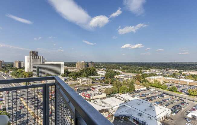 NoBe Market Apartments balcony view