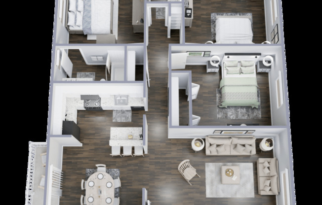 3 beds, 2 baths, 1,350 sqft, $2,000