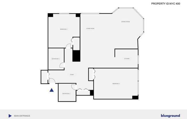 2 beds, 2 baths, 1,100 sqft, $8,950, Unit 32E