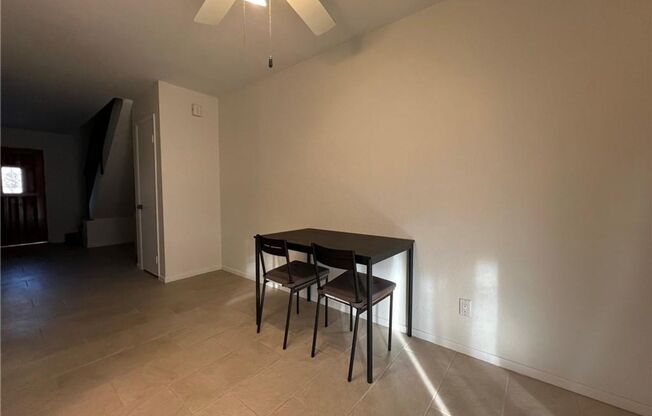 Immaculate two bedroom, two story town home style condo
