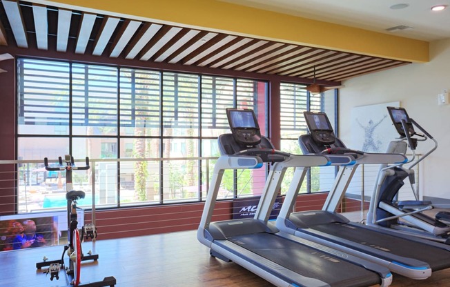 Cardio Studio Equipment at Audere Apartments, Phoenix, 85016