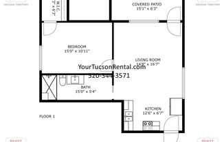 1 bed, 1 bath, 615 sqft, $975, Unit Greenlee Rd #4