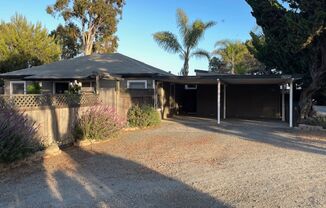 Single Level 2 Bedroom Home on the Outskirts of San Luis Obispo- 947 W. Foothill