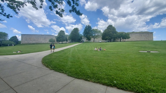 Fort Independence on Castle Island 