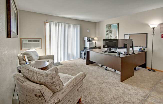 Leasing Office at Roosevelt East Apartment Homes Apartment Rental Williston, North Dakota