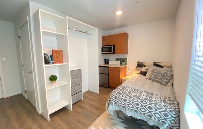 Studio, 1 bath, 189 sqft, $1,295, Unit 4217